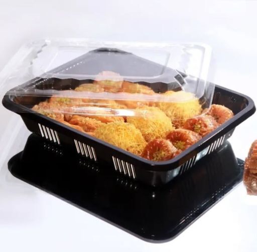 قیمت خرید ظرف یکبار مصرف پروتئین مشکی + کاربردی خوش فروش